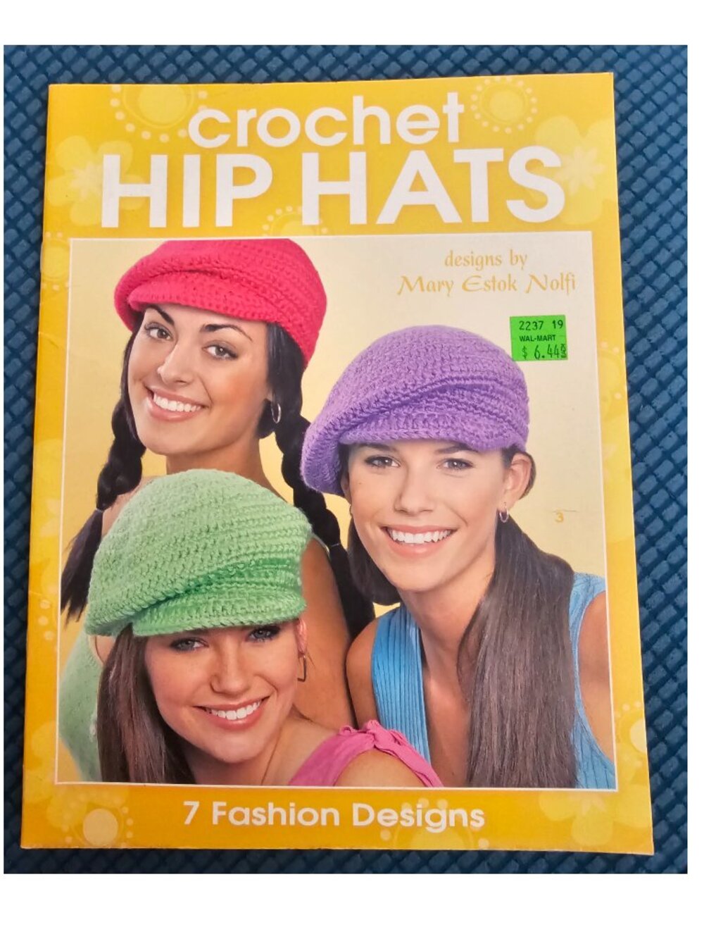 Leisure Arts Crochet Hip Hats Mary Estok Nolfi 7 designs